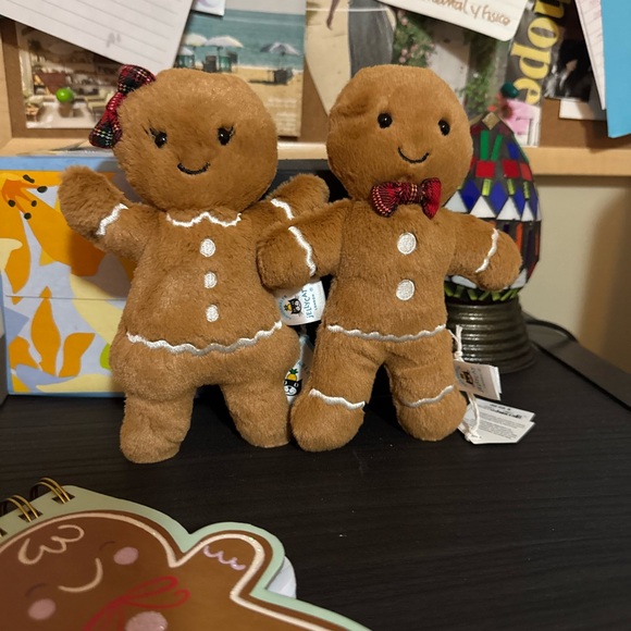 Gingerbread boy and girl jelly cat Christmas collection - Picture 2 of 2